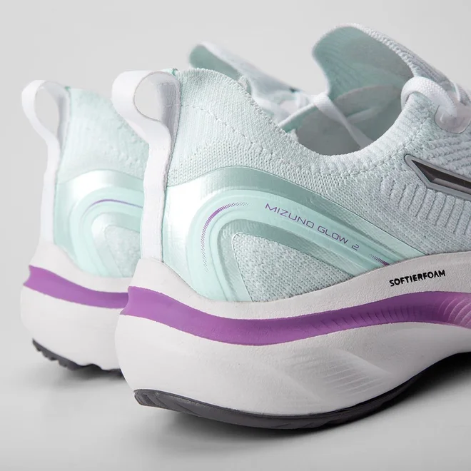 Tênis Mizuno Glow 2 Feminino Lilás & Branco