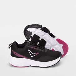 Tênis Vertus Esportivo Feminino Wave Step Preto