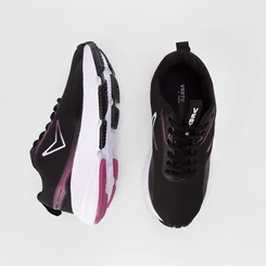 Tênis Vertus Esportivo Feminino Wave Step Preto