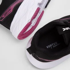 Tênis Vertus Esportivo Feminino Wave Step Preto