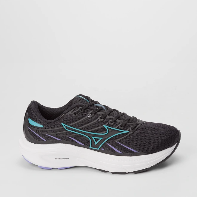 Tênis Mizuno Jet 8 Esportivo Feminino Verde & Preto