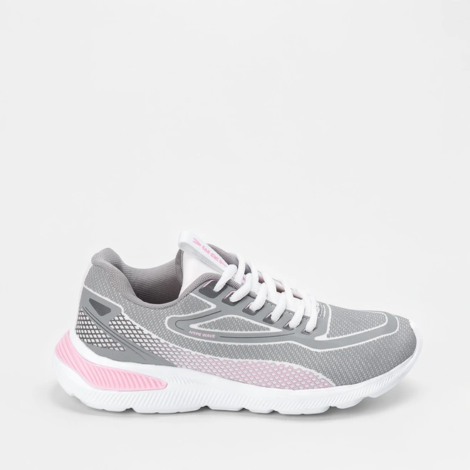 Tênis Vertus Esportivo Feminino Hype Wave Cinza