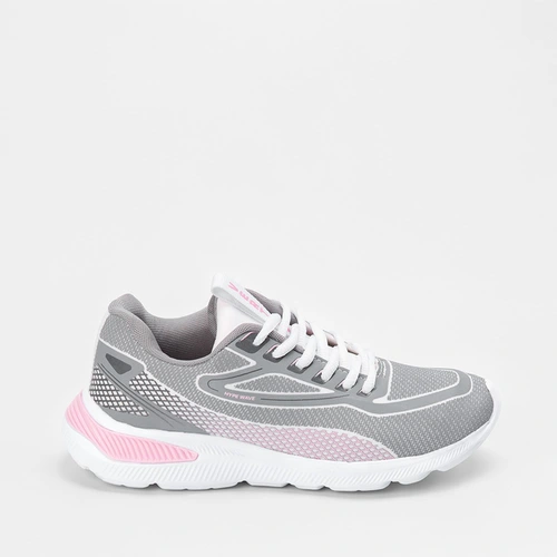 Tênis Vertus Esportivo Feminino Hype Wave Cinza