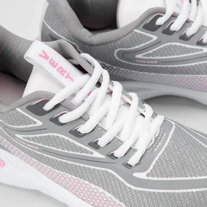 Tênis Vertus Esportivo Feminino Hype Wave Cinza