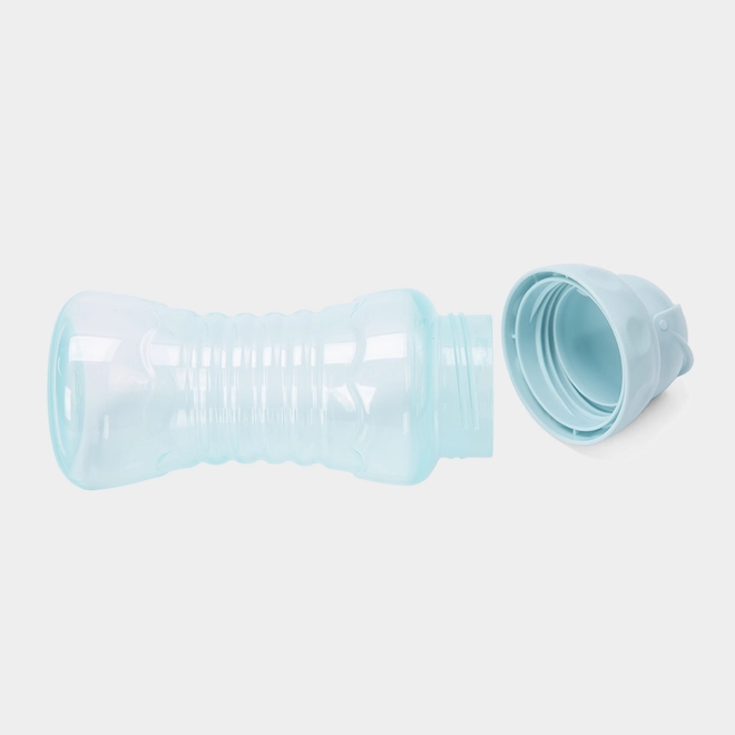 Garrafa Com Canudo Infantil Pimpolho +12m 270ml Azul