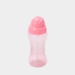 Garrafa Com Canudo Infantil Pimpolho +12m 270ml Rosa