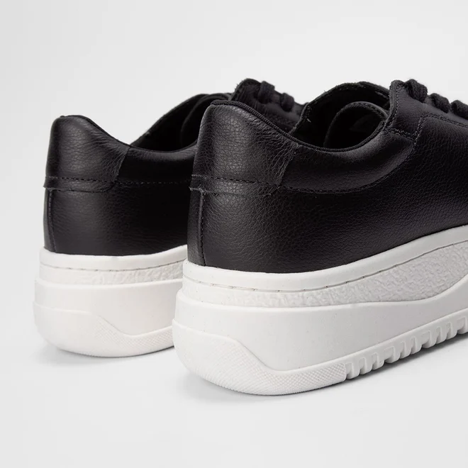 Tênis Masculino Mac & Jac Casual Couro Preto