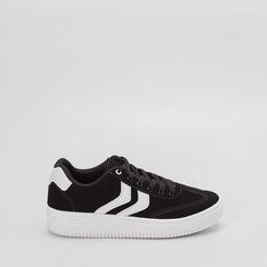 Tênis Casual Feminino Penélope Flatform Recorte Nobuck Preto