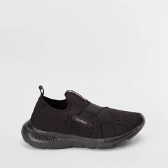 Slip On Feminino Vertus Confort Calce Fácil Preto