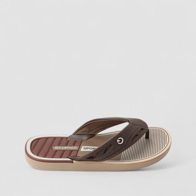 Chinelo Cartago Sport Dallas Marrom
