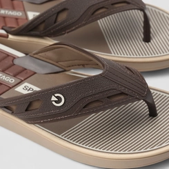 Chinelo Cartago Sport Dallas Marrom