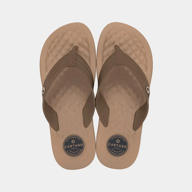 Chinelo Cartago Arizona Light Marrom