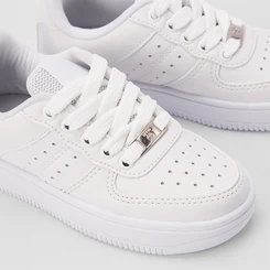 Tênis Infantil Ollie Originals Kings Branco