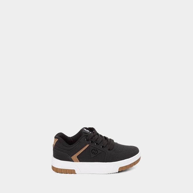 Tênis Casual Infantil Ollie Originals Nobuck Preto