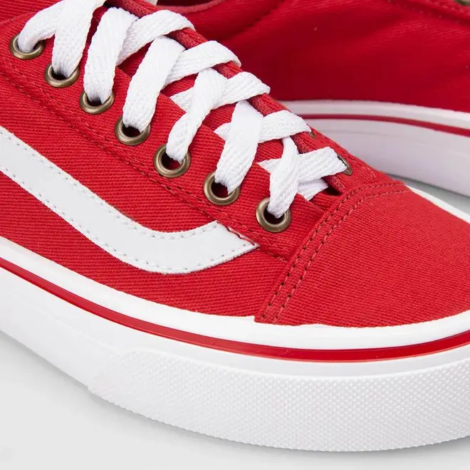 Tênis Star Feet Casual Feminino Recorte Lateral Vermelho