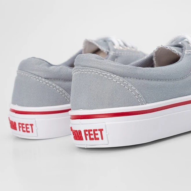 Tênis Casual Feminino Star Feet Cinza