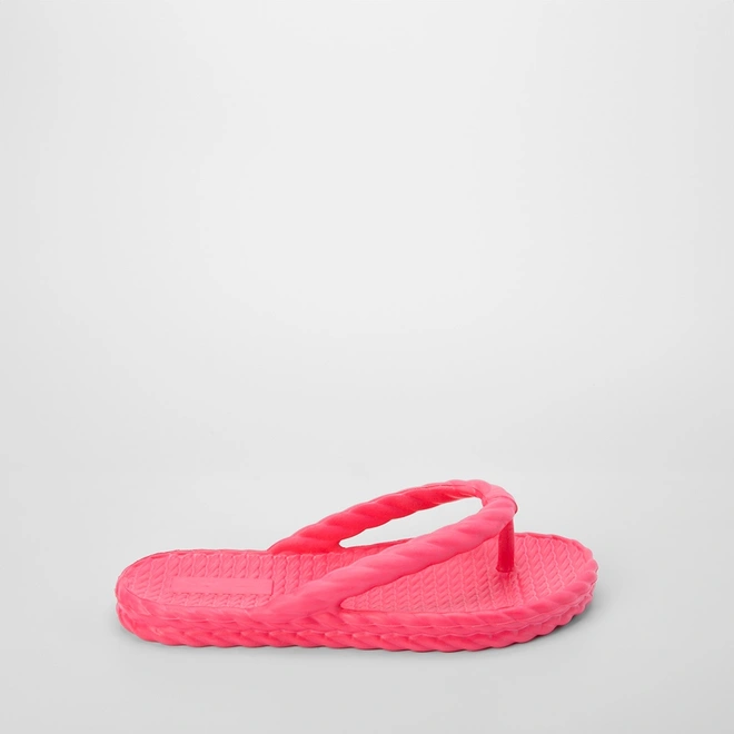Chinelo Gabriela Textura Tressê Rosa