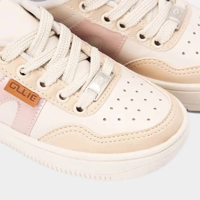 Tênis Casual Infantil Ollie Originals Street Bege