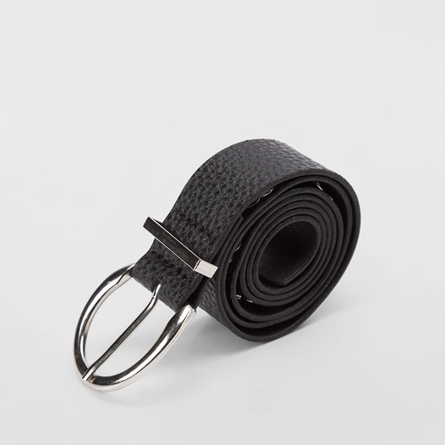 Cinto Feminino Gabriela Detalhe Texturizado Preto