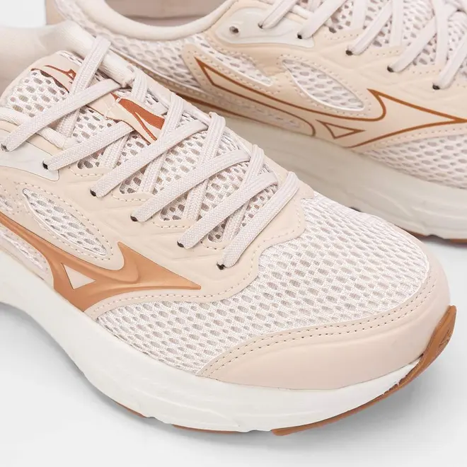 Tênis Esportivo Feminino Mizuno Hawk 6 Original Nude