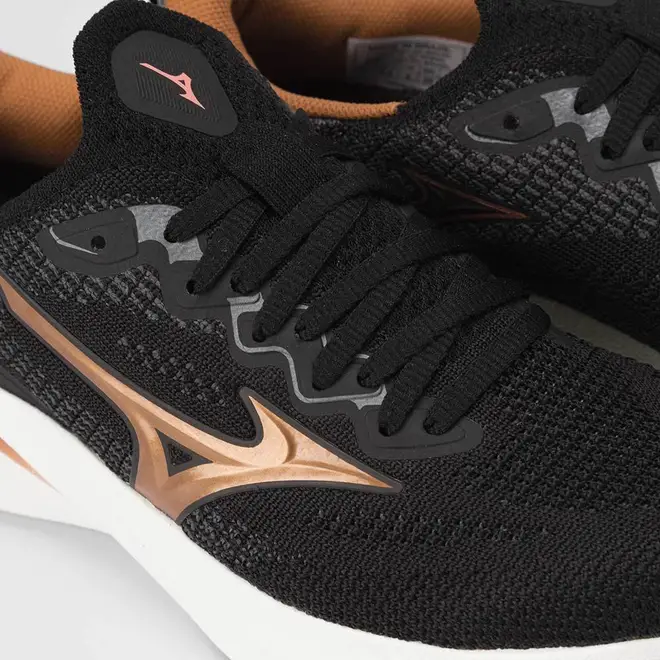Tênis Esportivo Feminino Mizuno Glow 3 Preto