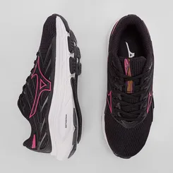 Tênis Esportivo Feminino Mizuno Jet 8 Corrida Origianal Preto & Roxo