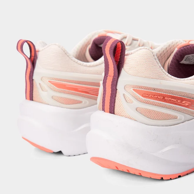 Tênis Esportivo Mizuno Feminino Space 5 Bege