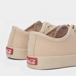 Tênis Coca Cola Stream Canvas Feminino Nude
