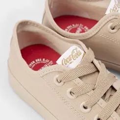 Tênis Coca Cola Stream Canvas Feminino Nude