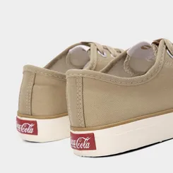 Tênis Coca Cola Stream Canvas Feminino Verde & Off White