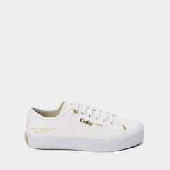 Tênis Casual Coca-Cola Flatform Branco
