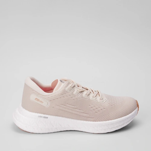 Tênis Actvitta Esportivo Feminino Light Foam Bege