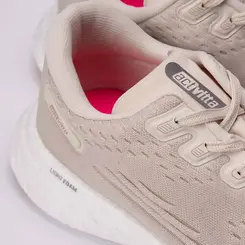 Tênis Actvitta Esportivo Feminino Light Foam Bege