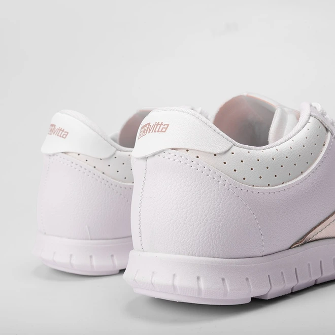 Tênis Actvitta Esportivo Feminino Recorte Branco