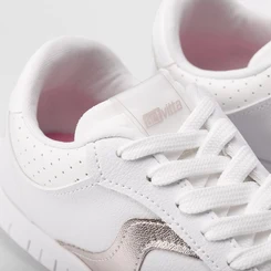 Tênis Actvitta Esportivo Feminino Recorte Branco