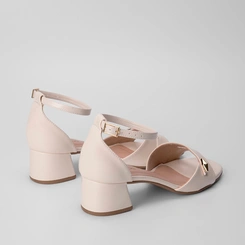 Sandália Gabriela Detalhe Tira Vazada Off White