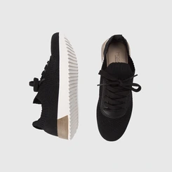 Tênis Modare Ultraconforto Casual Knit Preto