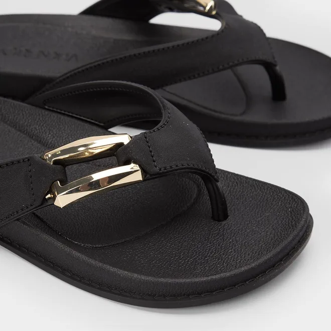 Rasteira Grendha Esplendor Preto
