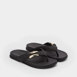 Rasteira Grendha Esplendor Preto