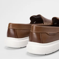 Mocassim Pegada Perfuros Marrom