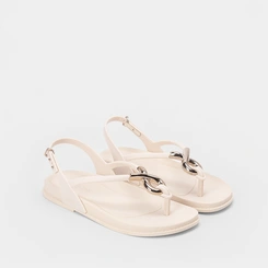 Sandália Grendha Musa Flatform Off White