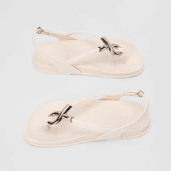 Sandália Grendha Musa Flatform Off White