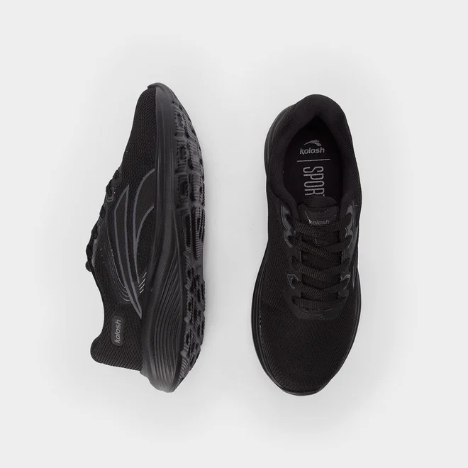 Tênis Kolosh Sport Style Feminino Preto