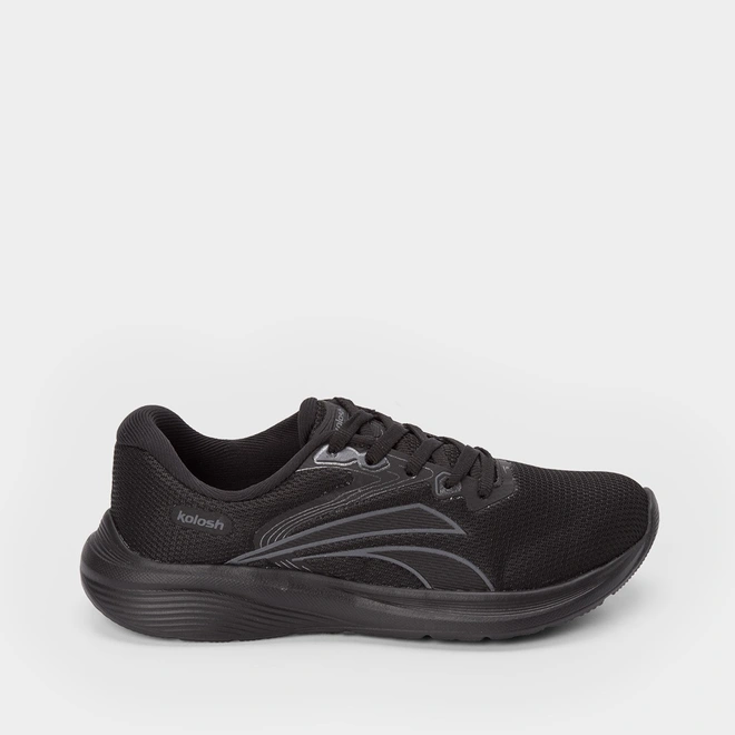 Tênis Kolosh Sport Style Feminino Preto