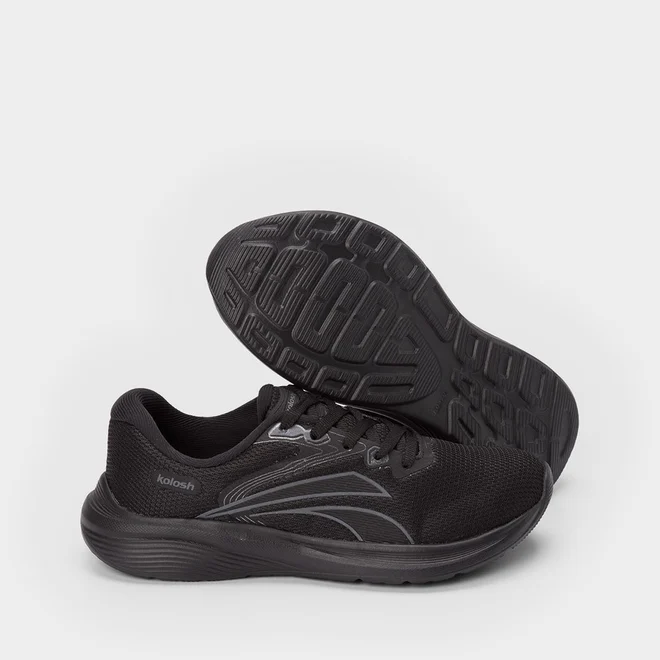 Tênis Kolosh Sport Style Feminino Preto