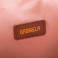 Bolsa Shopping Bag Gabriela Grande Matelassê Marfim & Caramelo