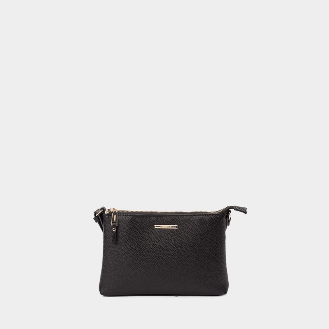 Bolsa Transversal Pequena Gabriela Preto
