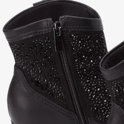 Ankle Boot Dakota Salto Médio Country Glam Preto