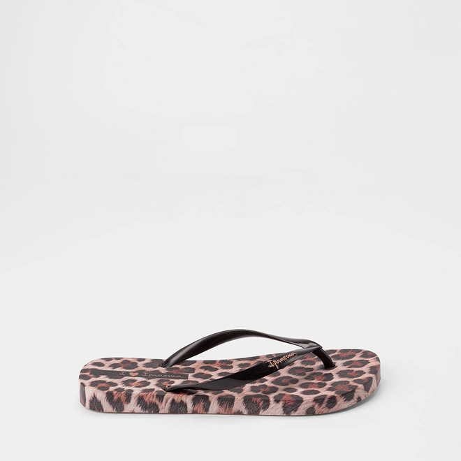 Chinelo Feminino Ipanema Trendy Print Onça Multicolor