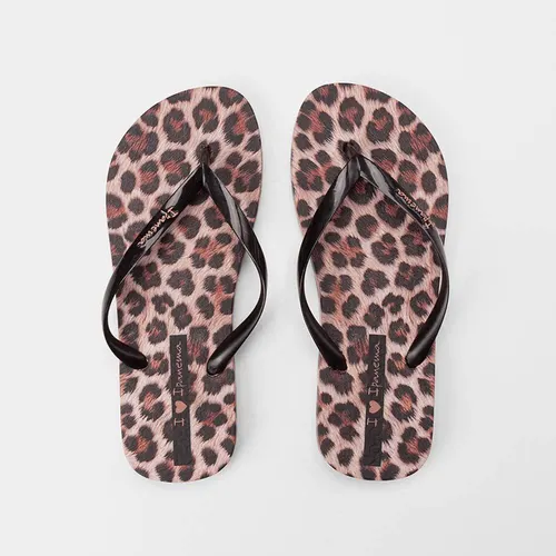 Chinelo Feminino Ipanema Trendy Print Onça Multicolor